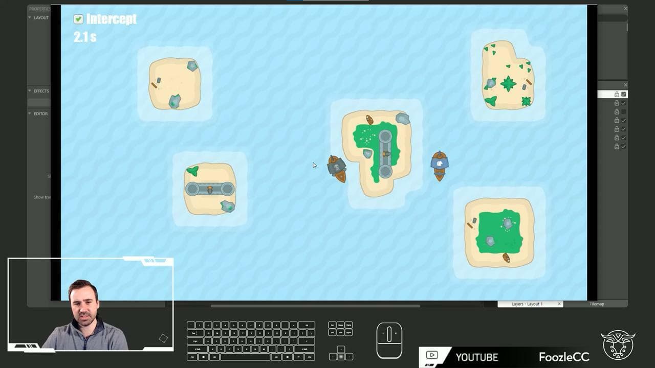 Intercept Moving Objects! Smarter Enemy Movement Tutorial screenshot 2