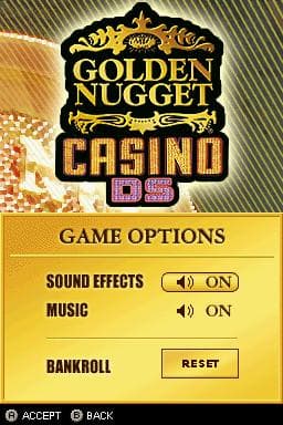 Golden Nugget Casino DS screenshot 4