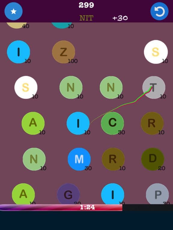 Word Swing: Slice and Create