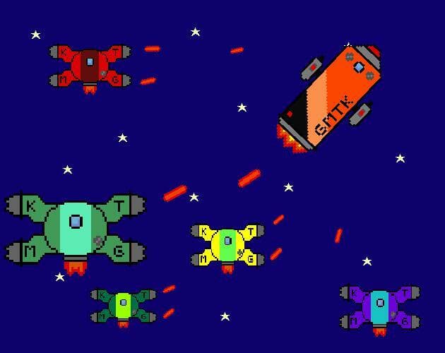 Help, my spaceship is being hacked by space pirates! screenshot 2