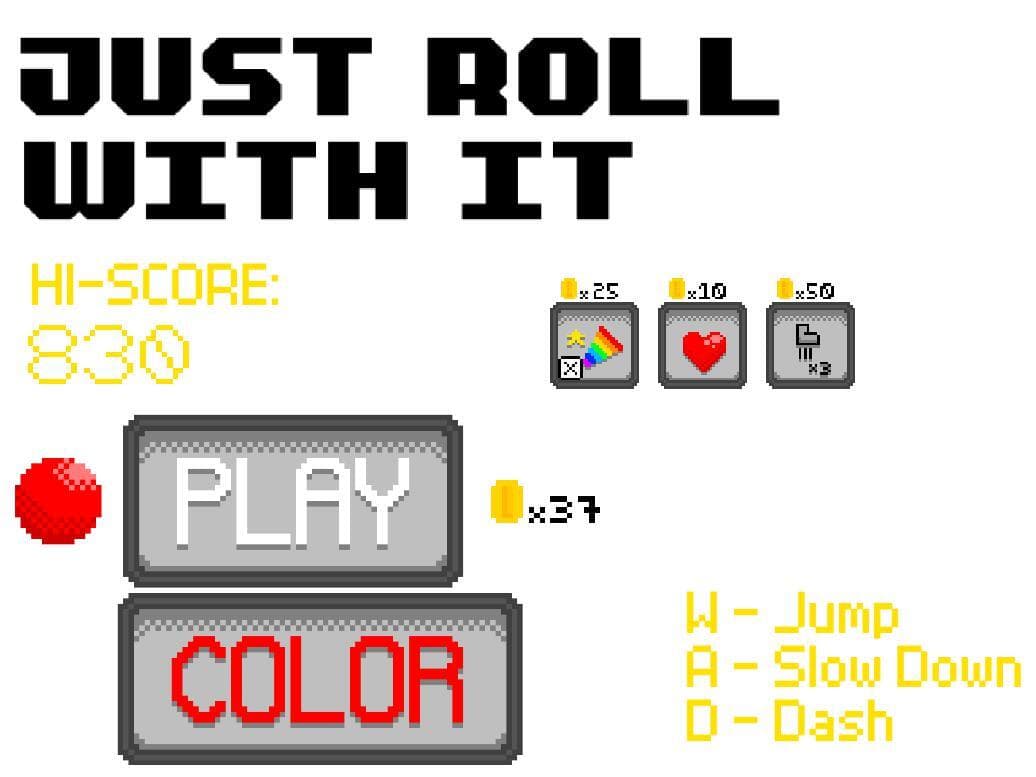 Just Roll with It (itch) (ImpossibleStudios) screenshot 2