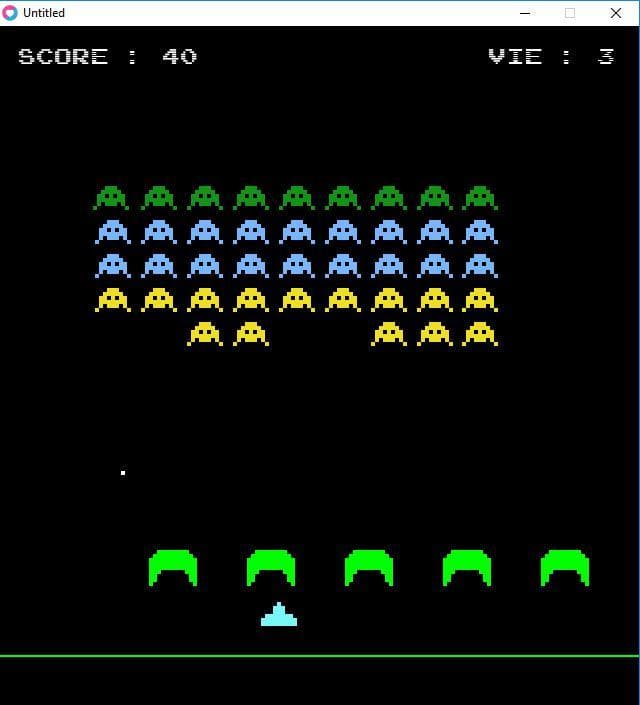 SpaceInvader Pur Code screenshot 6