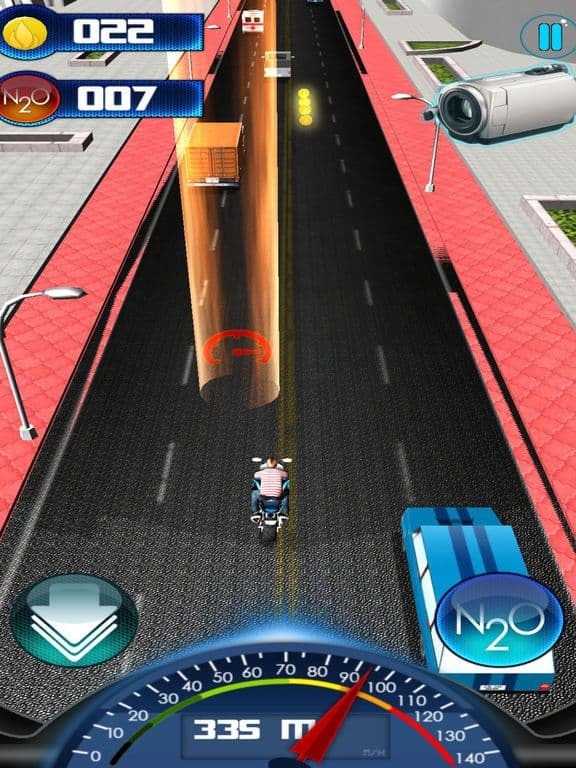 Moto Racing 3D 2017: City Race Game screenshot 2
