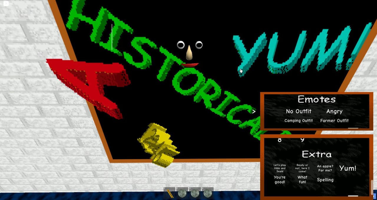 Baldis Basics Classic with Classic Remasterd or Plus Textures!