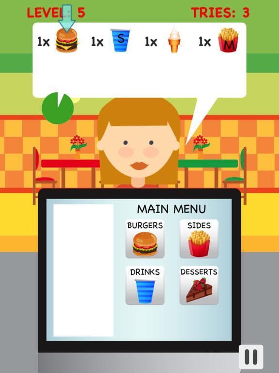 Burger Cashier Fast food game screenshot 3