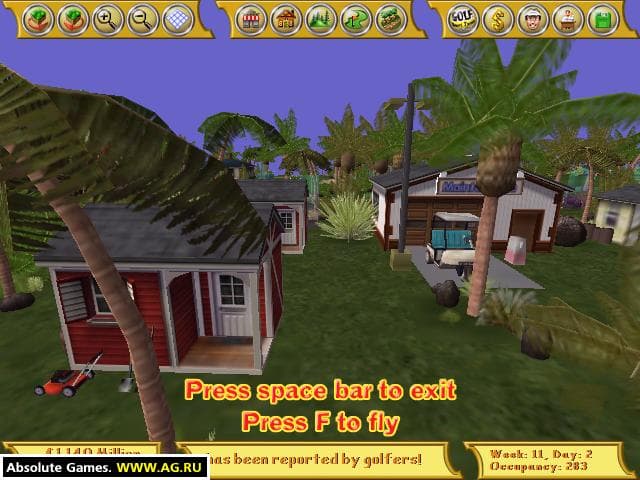 Golf Resort Tycoon screenshot 2