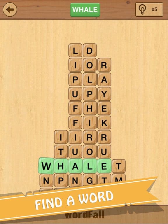 WordFall - Brain Training Game to Search Words screenshot 2