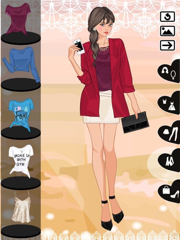 Autumn perfection dress up game screenshot 4