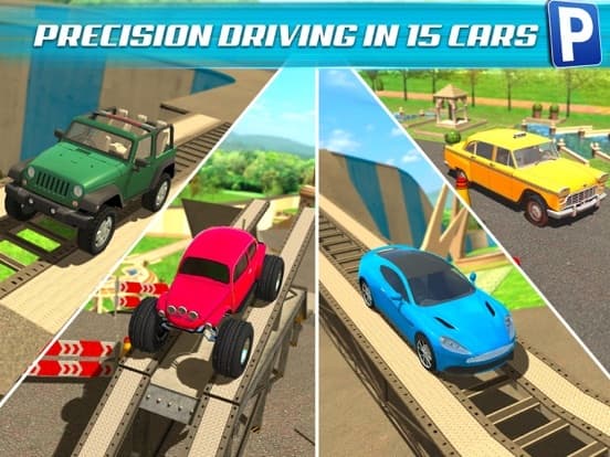 Obstacle Course Extreme Car Parking Simulator screenshot 3