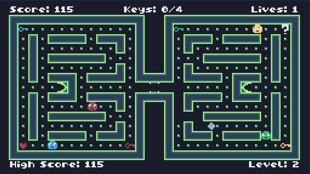 Retro 8-bit Maze screenshot 4