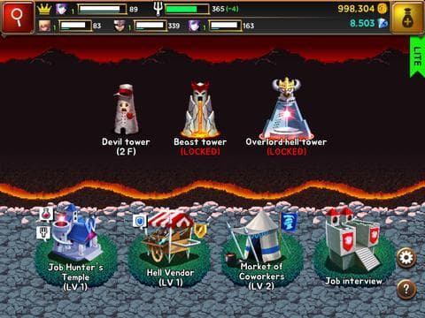 Hell Tower Lite screenshot 4
