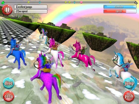 Ultimate Unicorn Dash 3D screenshot 5