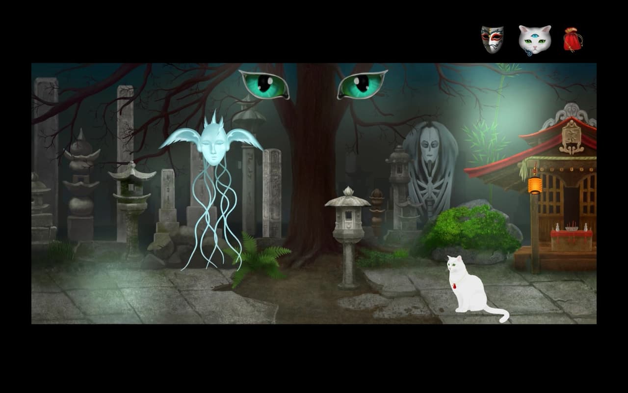 Cat and Ghostly Road screenshot 6