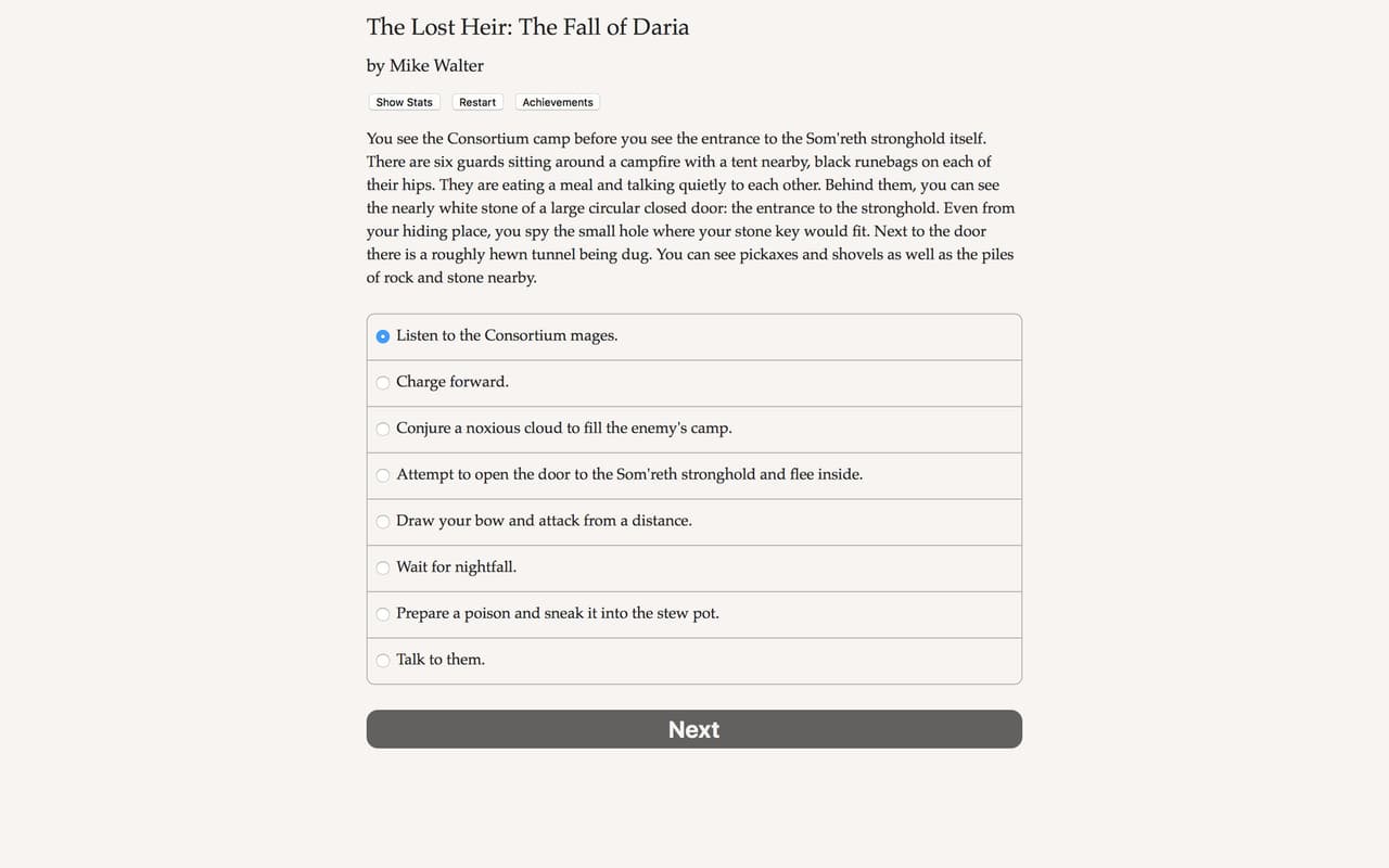 The Lost Heir: The Fall of Daria screenshot 4