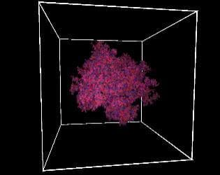 3D Diffusion Limited Aggregation #Exp 14 screenshot 5