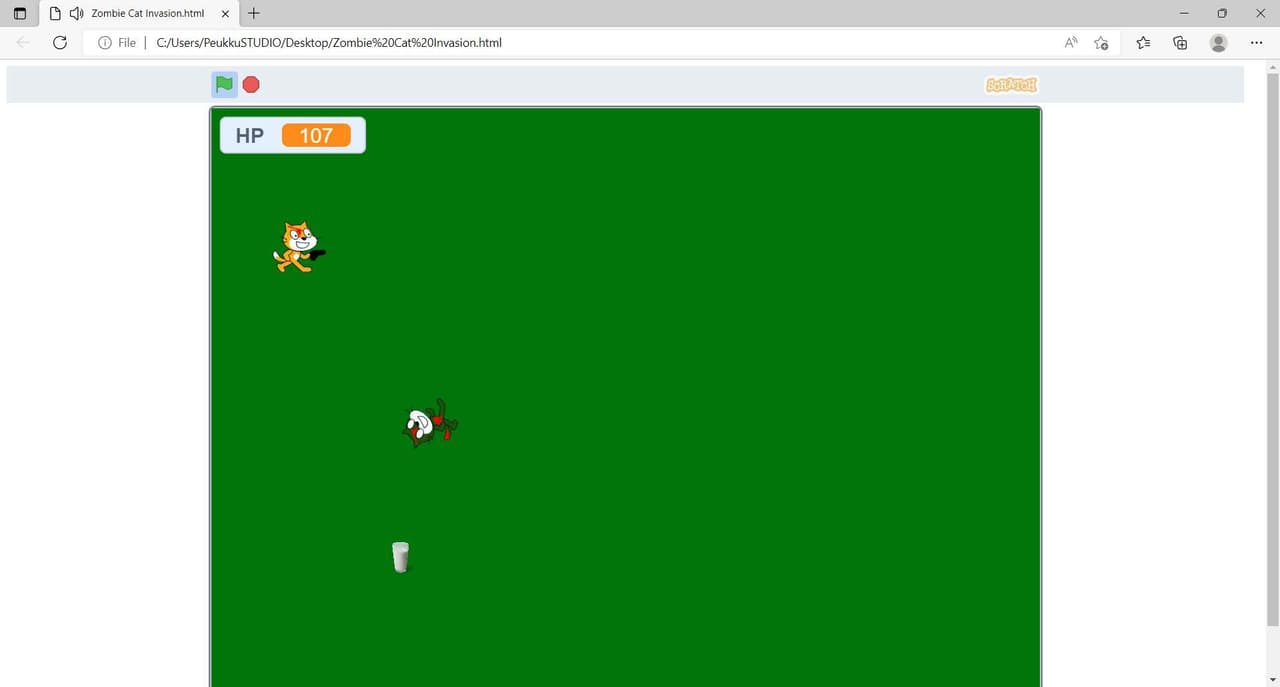 Zombie Cat Invasion screenshot 2