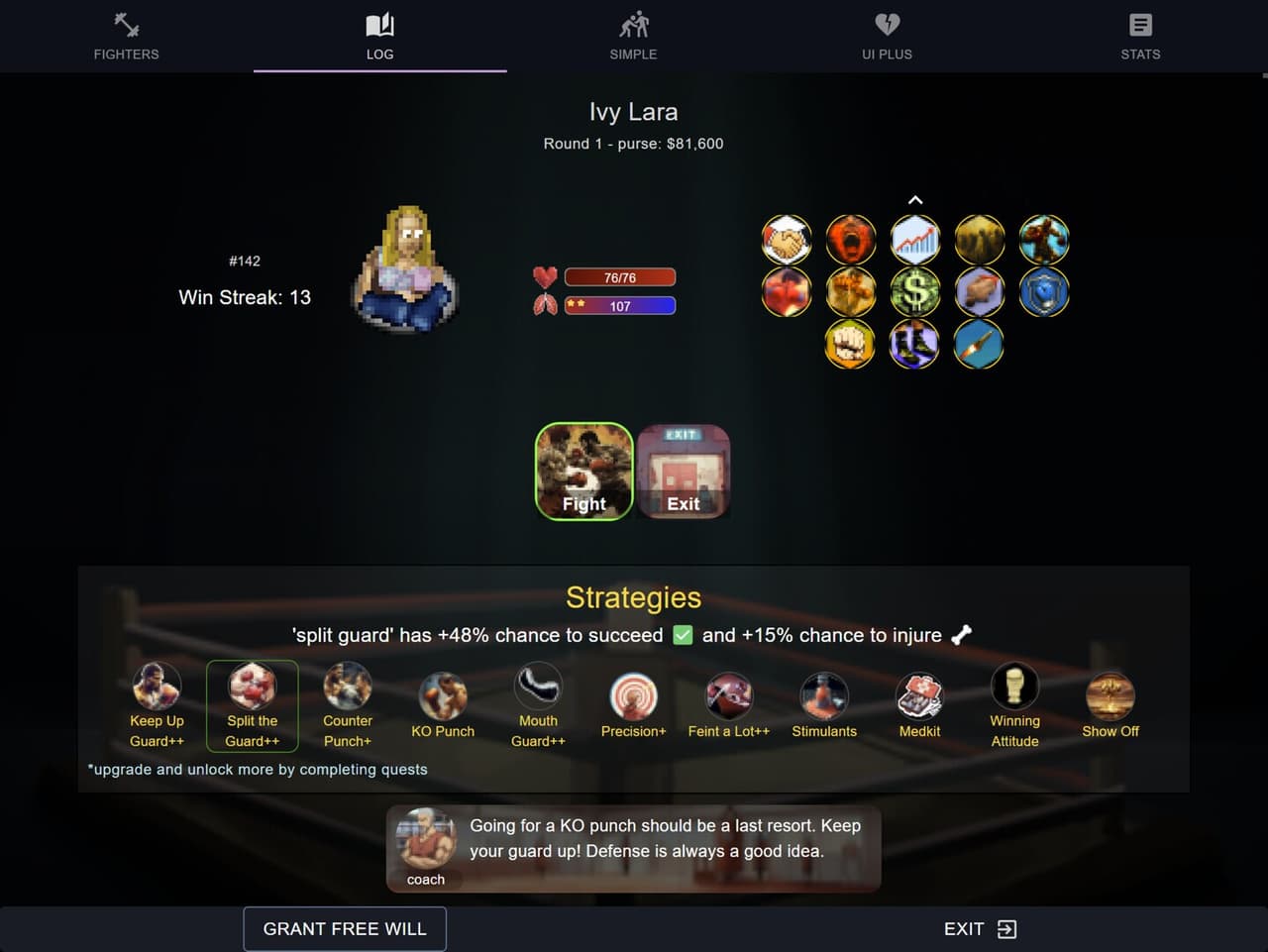 Turn Based Boxing: Tactics screenshot 4