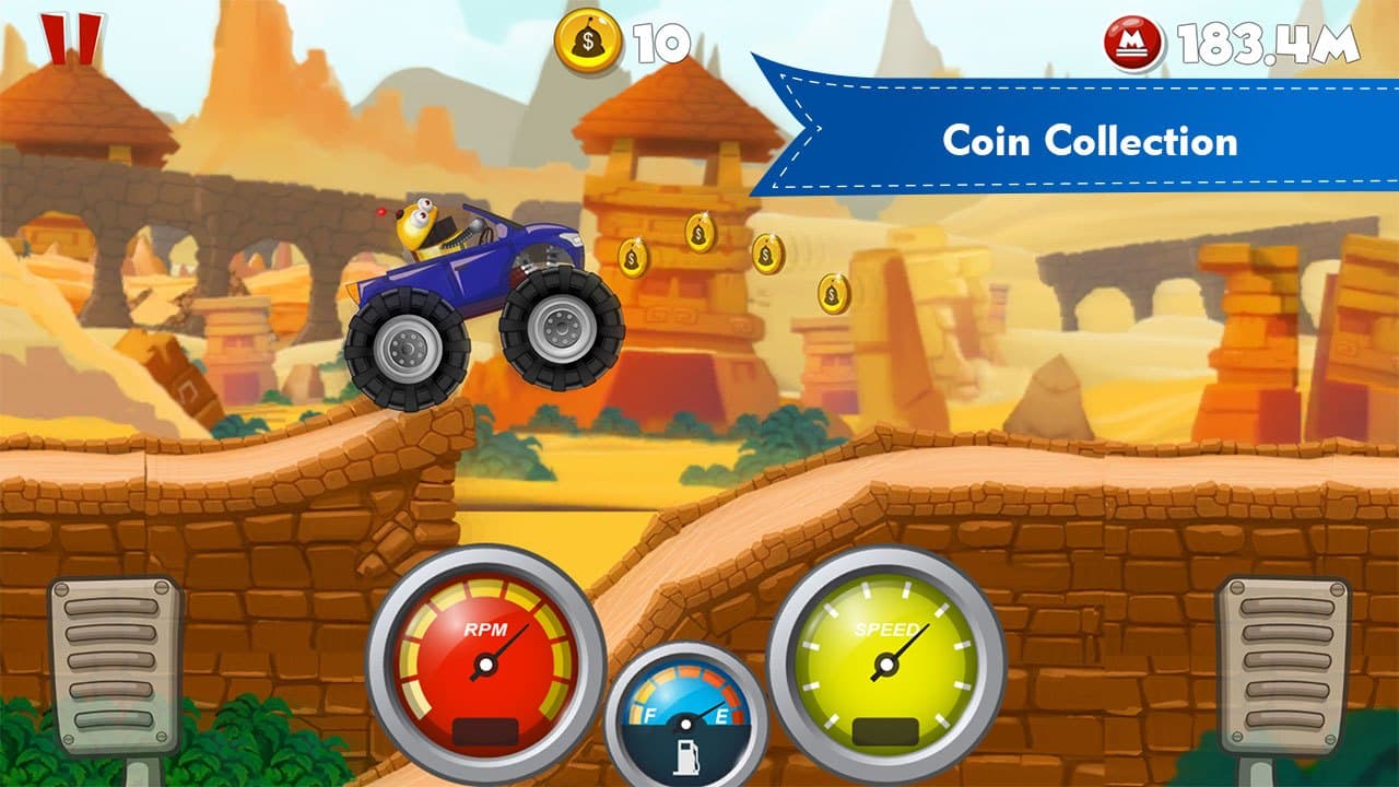 Monster Truck Toto Desert Race screenshot 3