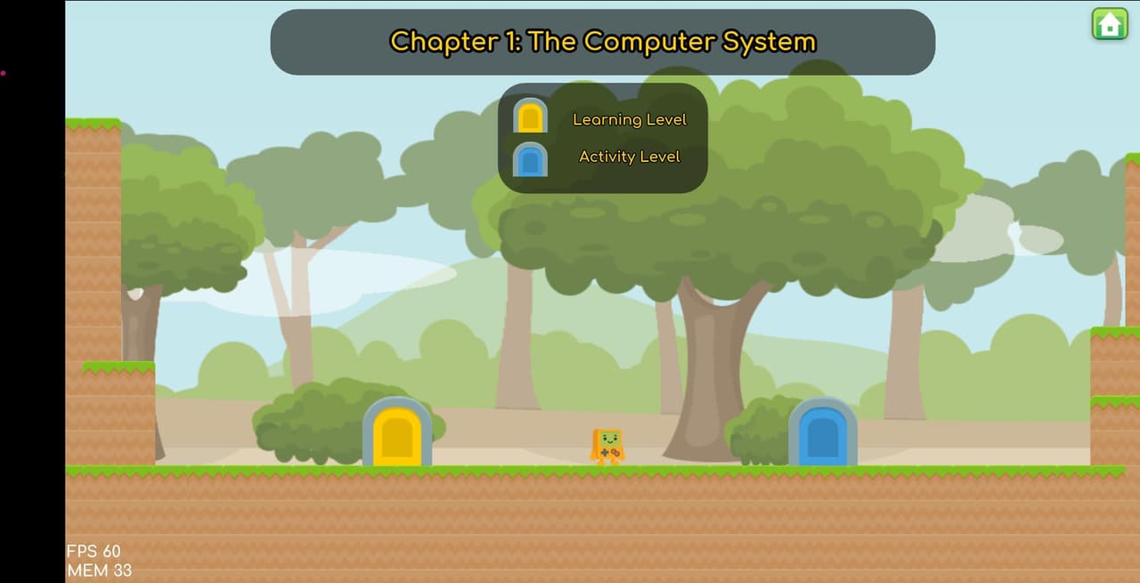 Learning Quest: A Desktop-based Educational Platformer Game