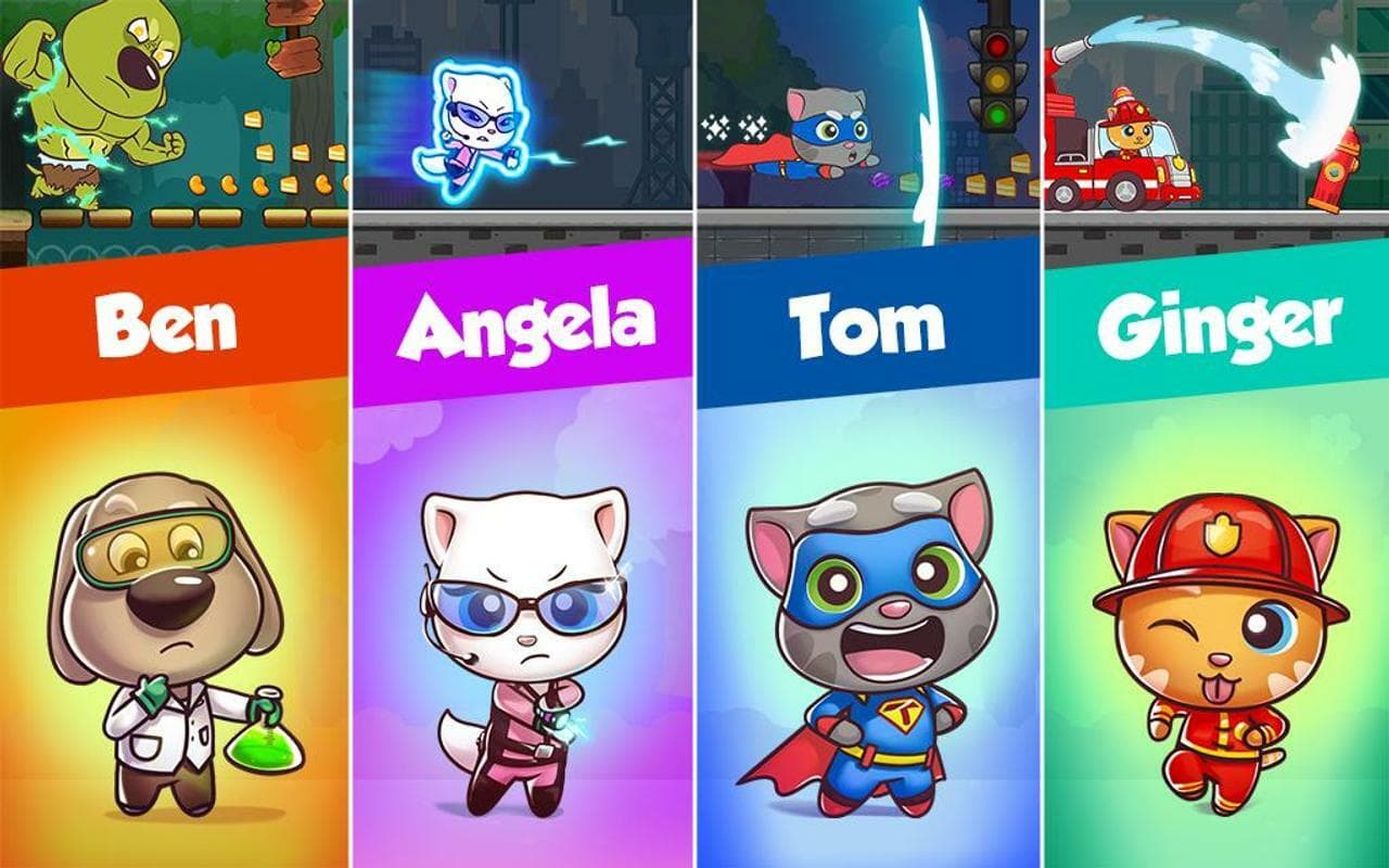 Talking Tom Candy Run (itch) screenshot 5