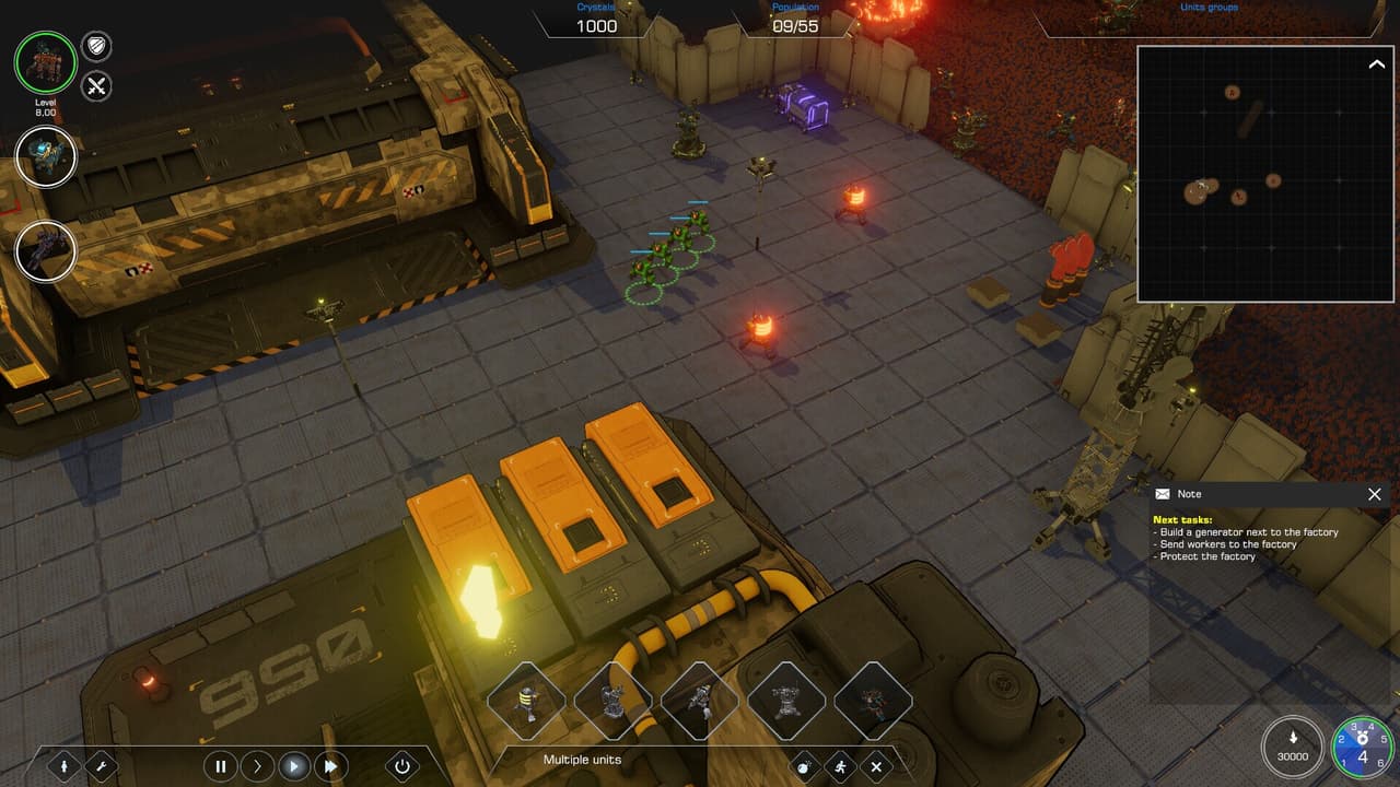 Grimstar: Crystals are the New Oil! screenshot 6