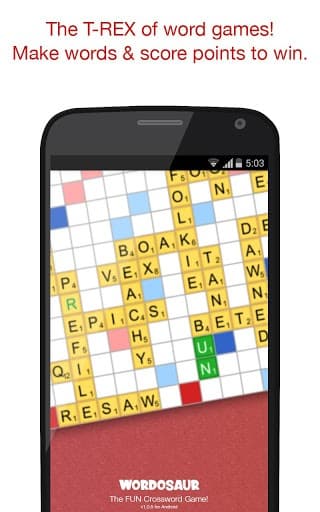 Wordosaur Top Rated Word Game screenshot 2