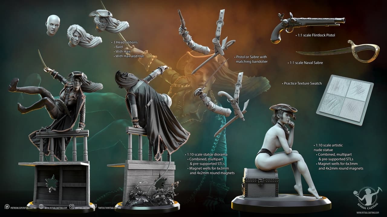 Ritual Casting February 2022 Release - Anne Bonny screenshot 2
