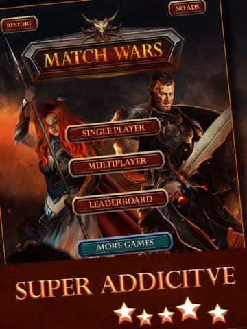 Match-3 Line Wars screenshot 3