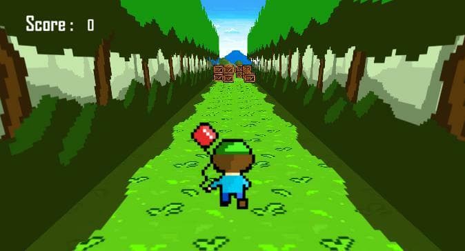 Lost Away Infinite Run
