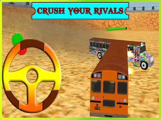 School Bus Crash Demolition: Derby Racing Bus Chase Simulator screenshot 5