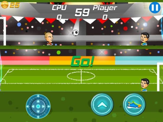 Big Head Soccer screenshot 3