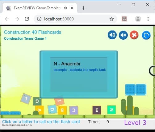 CramFLASH Construction Exams Random Flashcard Apps screenshot 3