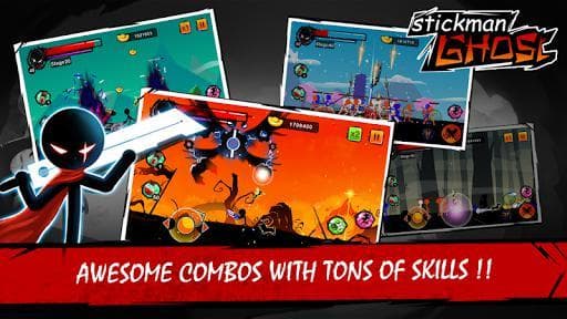 Stickman Ghost: Ninja Warrior Action Offline Game screenshot 2