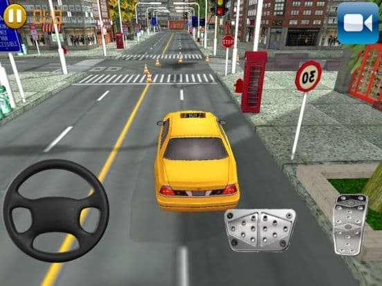 Taxi Parking Super Driver: CSR Cab Car Driving Sim screenshot 2
