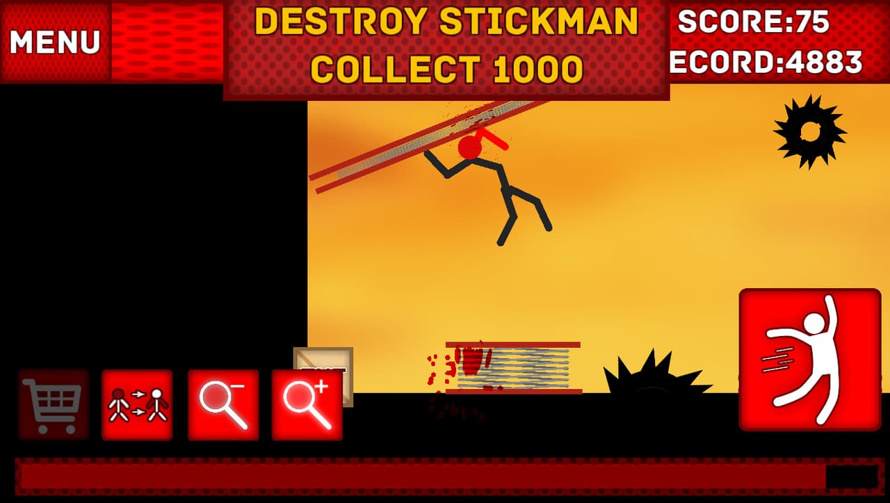 Stickman Safe and Destroy