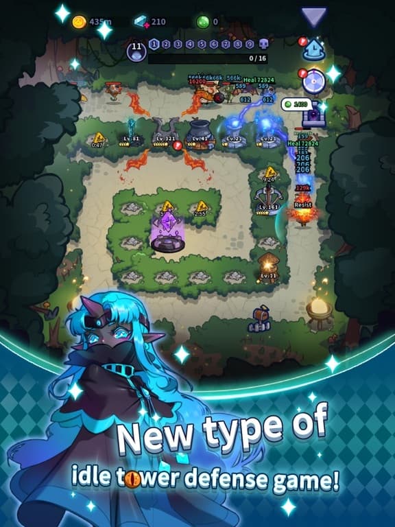 Idle Defense: Dark Forest screenshot 4