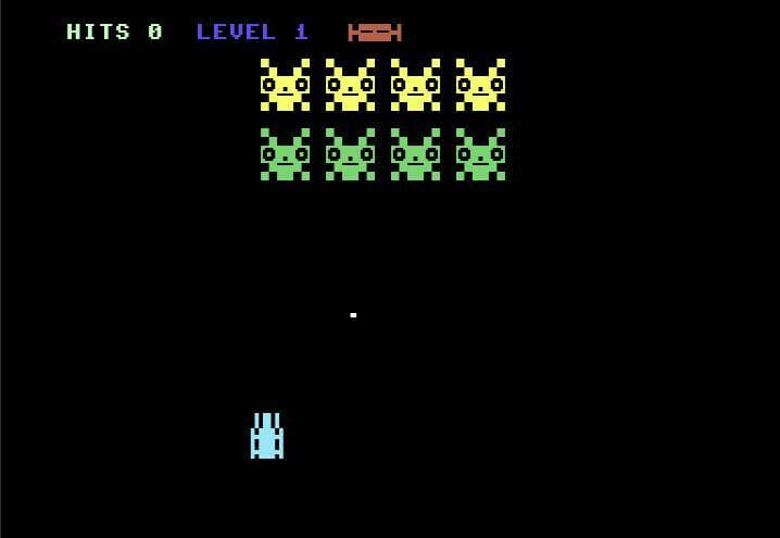 PETSCII Raiders (C64) by Peter Caspari screenshot 2