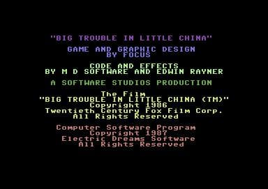 Big Trouble in Little China screenshot 5