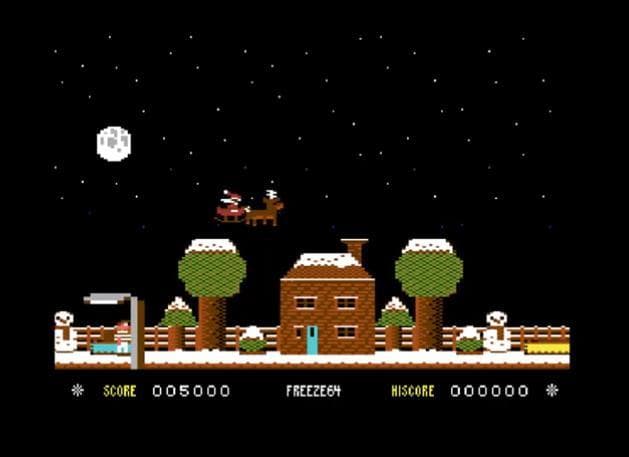 FREEZE64 - Free Commodore C64 Christmas Game screenshot 2
