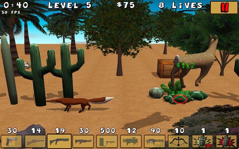 Critter Crush - Hunting Game screenshot 2