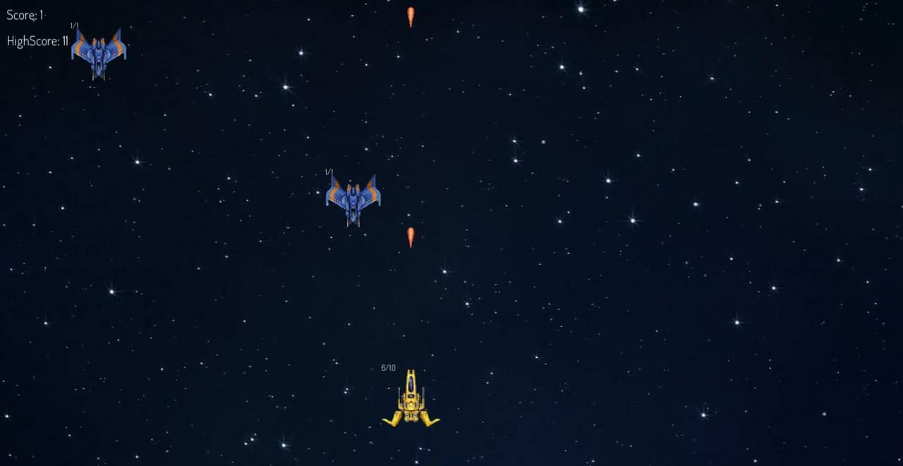 Space Fighter (itch) (Panshul Chaudhary) screenshot 3