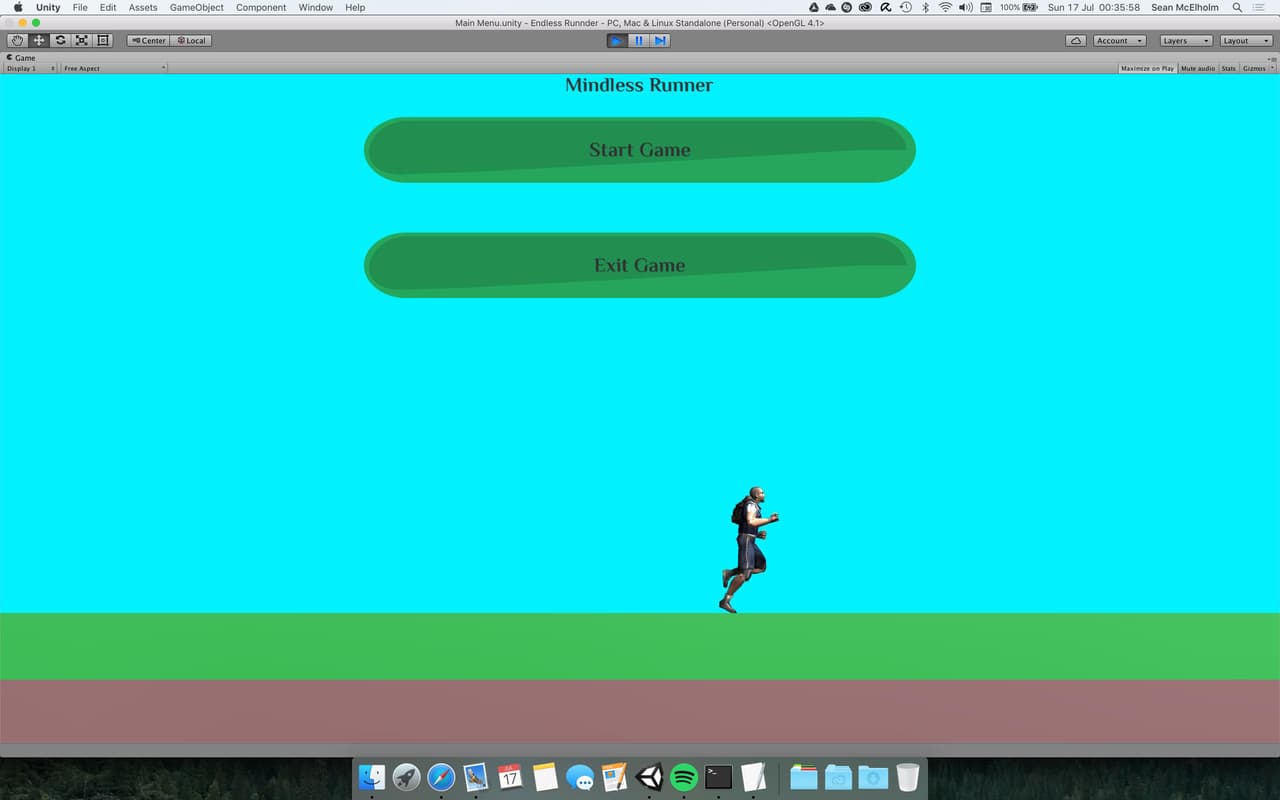 Mindless Runner screenshot 2