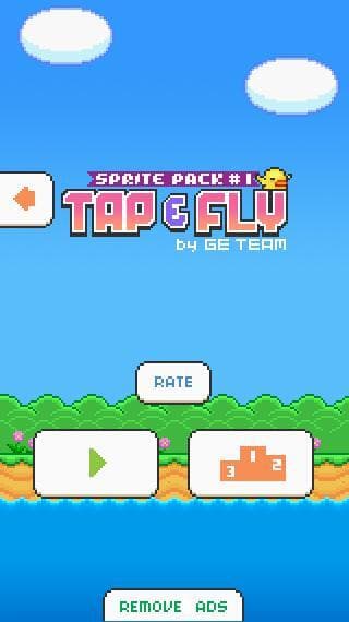 TAP AND FLY GAME screenshot 2