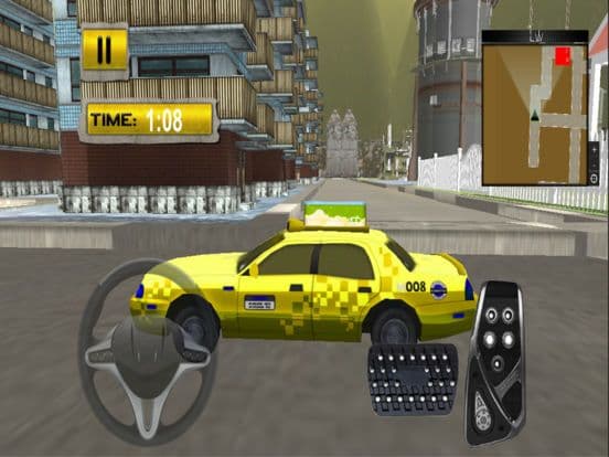Modern Taxi Parking 2018 screenshot 4