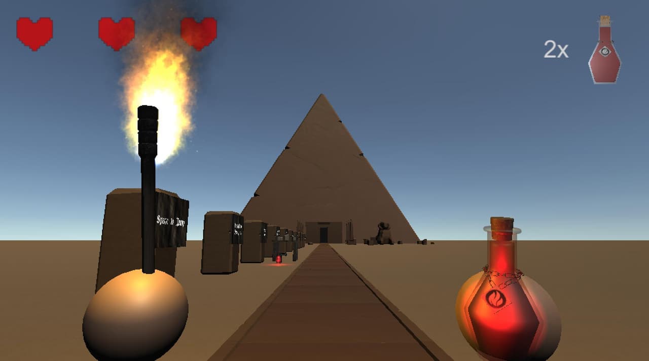 Pyramid Escape (dbelliss, dwarfo, jcheideman) screenshot 2