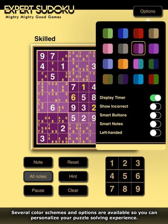 Expert Sudoku HD screenshot 6