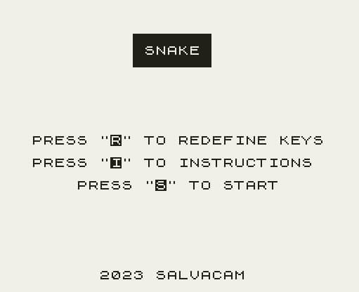Snake (itch) (salvacam) screenshot 2