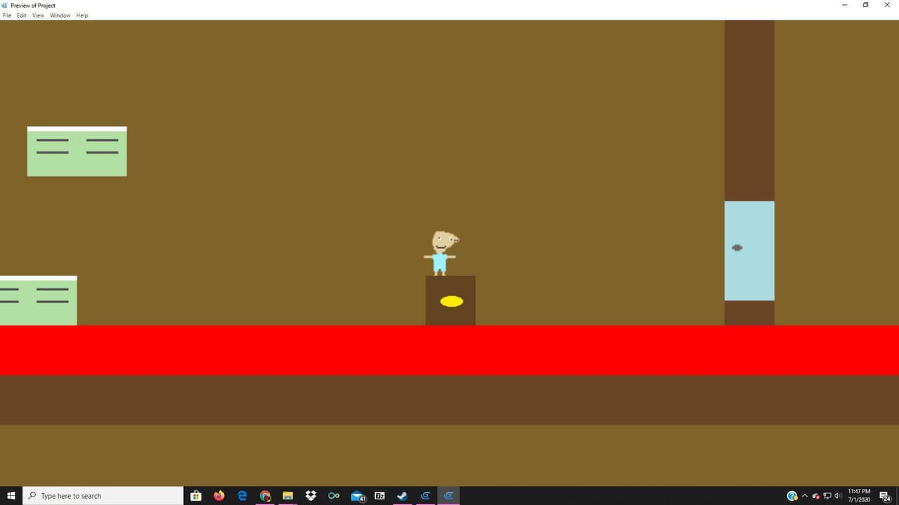 The floor is lava! (CylinderBox) screenshot 3