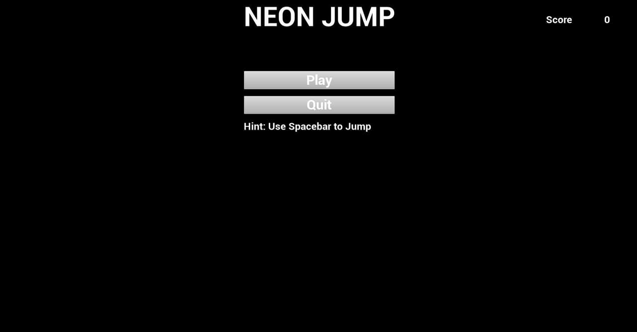 Neon Jump screenshot 2