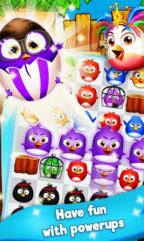 Birds Pop Mania: Match 3 Games Free screenshot 5